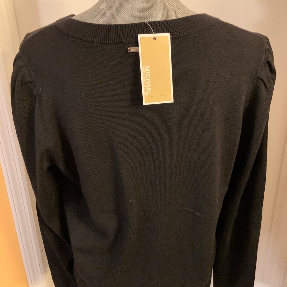 Michael kors ladies pull over MK sweater size large - Picture 3 of 6